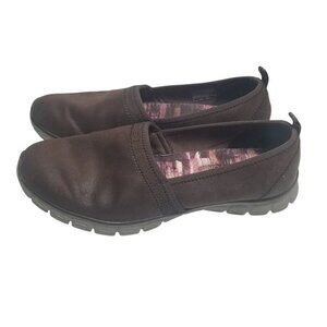 Skechers Women's EZ Flex 3.0 Songful Slip On Dark Brown Sneakers Sz 9.5